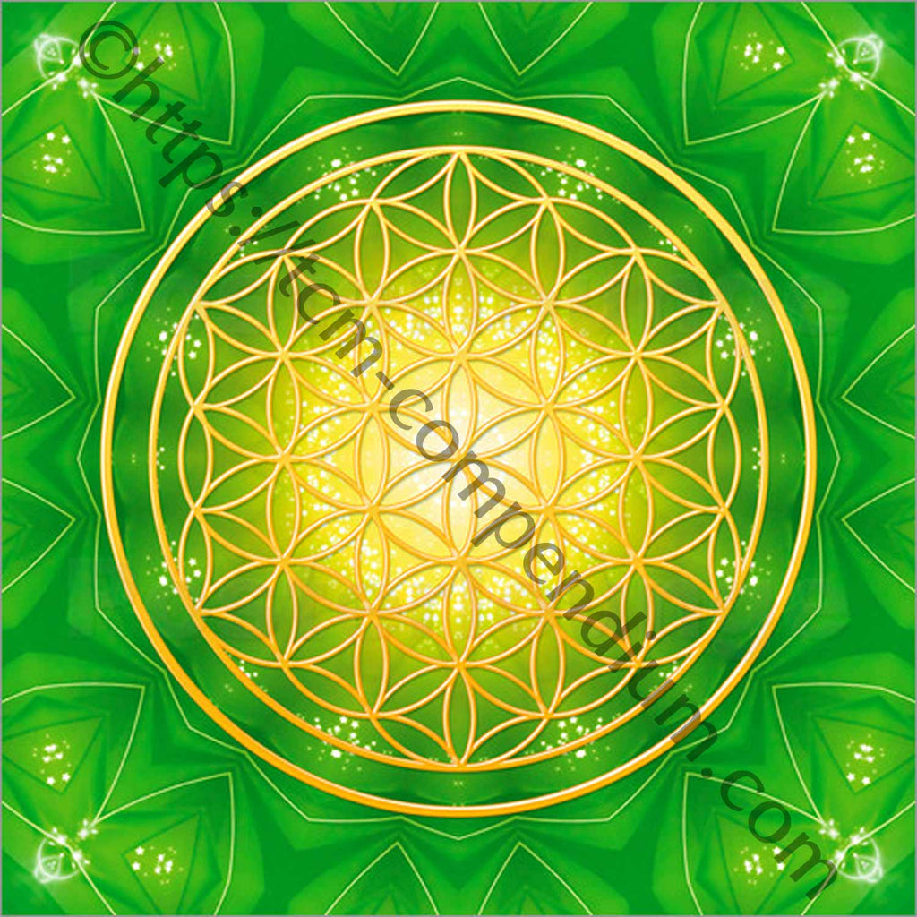 Untersetzer "Blume des Lebens"