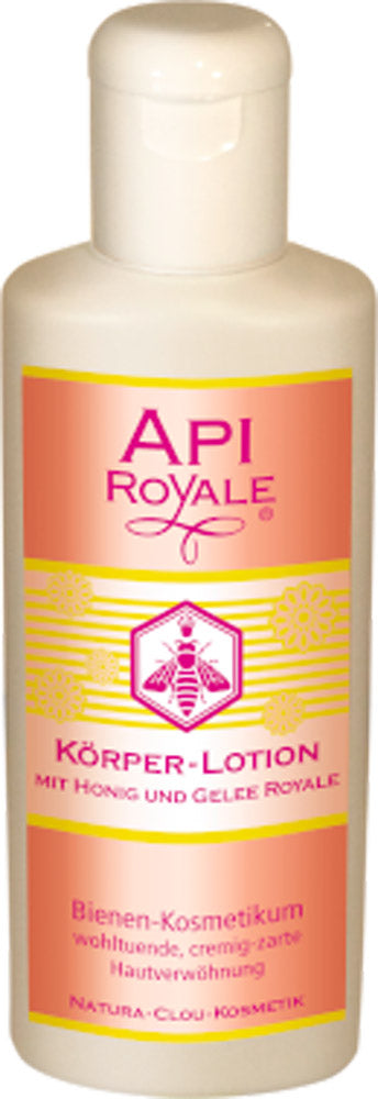 API-ROYALE-KÖRPER-LOTION mit Honig und Gelée Royale Bienenkosmetik