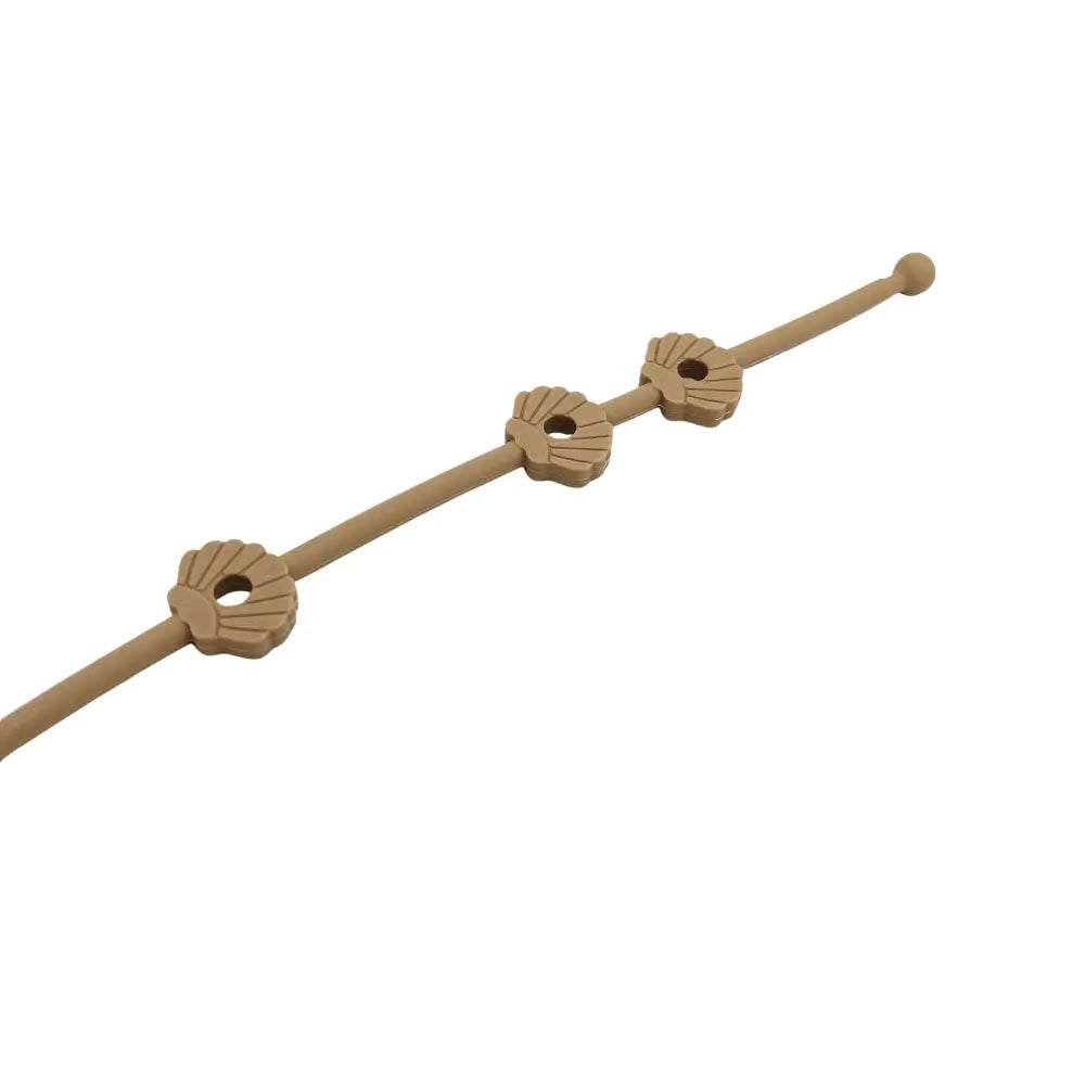 Sauber-Clip - Silikonkette - Befestigung für Babyspielzeug, Fläschchen uvm